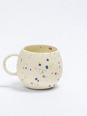 New Yellow Party Ball Mug Yellow 500ml